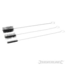 Silverline Pipe Cleaner & Deburrer Carbon Steel Brushes Clean And Debur 367970 